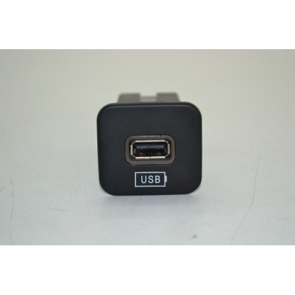 Tomada Entrada Usb Console Jeep Compass 2021 2022 Original Preto
