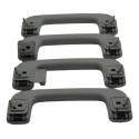 Kit Com 4 Puxador Alça Teto Pqp Asx 2013 Original Cinza