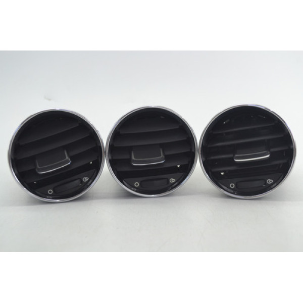 Kit 3 Difusor Central Painel Peugeot 408 2011 Original
