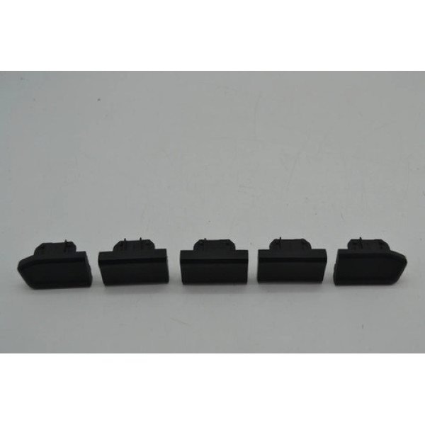 Kit Com 5 Botão Cego Falso Volkswagen Gol 2019 Original