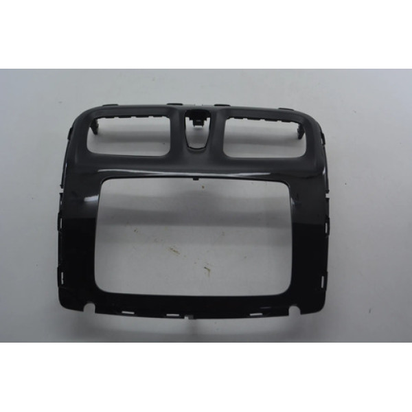 Moldura Radio Central Painel Logan Sandero 2014-2021 Origin Preto