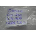 Luz Interna Teto Cortesia Toyota Corolla 2019 2020 Original