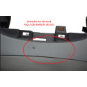 Moldura Central Painel Radio Com Difusor Ford Ka 2019 Origin Cinza