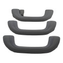 Kit Com 3 Puxador Alça Teto Pqp I30 2011 Original Cinza-escuro