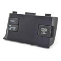 Moldura Com Tomada 12v Honda Civic 2021 Original Preto