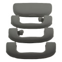Kit 3 Alça Teto Pqp C/porta Oculos Gm Cruze 2012 Original Cinza-escuro