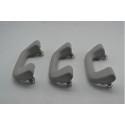 Kit Com 3 Puxador Alça Teto Pqp Honda City 2013 Original Original