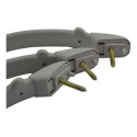 Kit 3 Puxador Alça Teto Pqp Interno C3 2011 Original Cinza