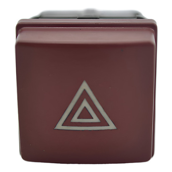 Botão Pisca Alerta Painel Peugeot 207 2011 Original Vermelho