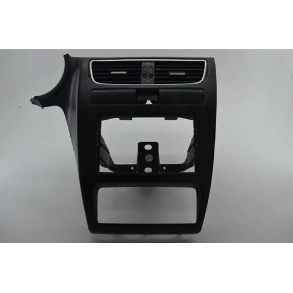 Moldura Central Com Difusor Vw Fox 2011 A 2014 Original Preto