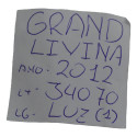 Luz Cortesia Interna Teto Grand Livina 2012 Original