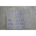 Par Presilha Suporte Quebra Sol Tiggo 3x 2022 Original
