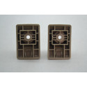 Par Presilha Suporte Quebra Sol Ford New Fiesta Original
