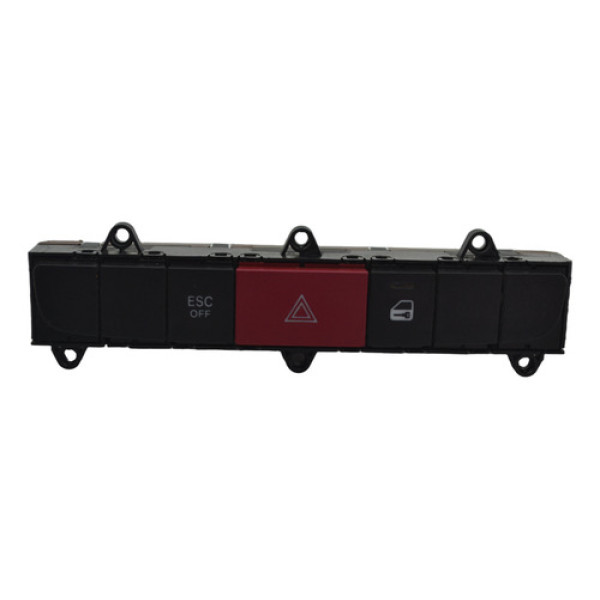 Botão Comando Pisca Alerta Trava Esc Ducato 2018 Original Preto