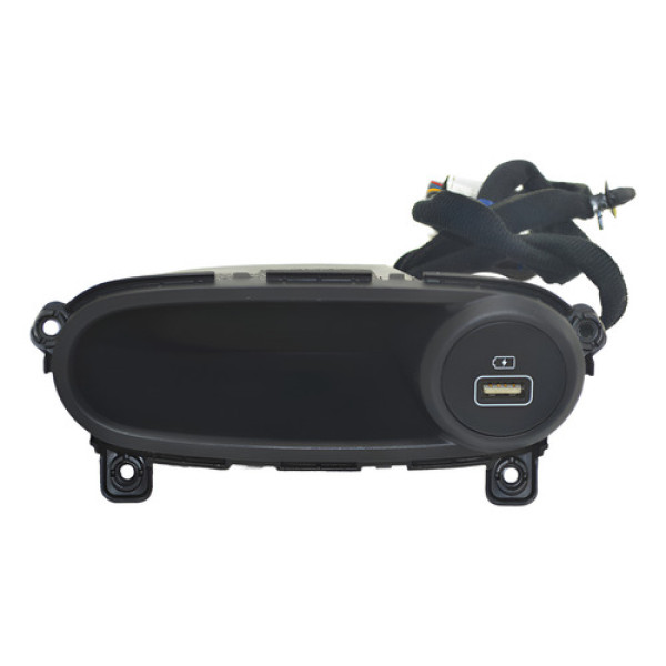 Porta Treco Console Com Usb Creta 2024 Original