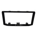 Moldura Painel Multimidia Citroen C4 Cactus 2019 Original Preto