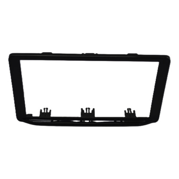 Moldura Painel Multimidia Citroen C4 Cactus 2019 Original Preto