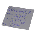 Comando Ar Condicionado Digital Outlander 2016 Original