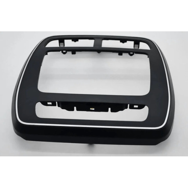 Moldura Radio Central Painel Renault Kwid 2017-2022 Original Preto