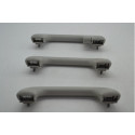 Kit 3 Puxador Alça Teto Pqp Jac T60 2021 2022 Original Cinza