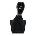 Manopla Alavanca Câmbio Coifa Vw T-cross 2020-2022 Original Preto