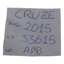 Encosto Apoio Braço Console Gm Cruze 2015 Original Preto