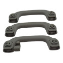 Kit 3 Puxador Alça Teto Apoio Pqp Sportage 2011 Original Cinza