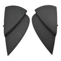 Par Moldura Acabamento Lateral Painel A3 Sportback 2009 Orig Preto