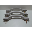 Kit 3 Puxador Apoio Alça Teto Pqp Interno C3 2009 Original Cinza