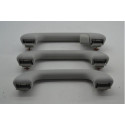 Kit Com 3 Puxador Alça Teto Pqp Ix35 2011 Original Cinza
