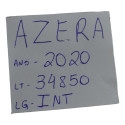 Sensor Luz Crepuscular Interna Azera 2020 Origina