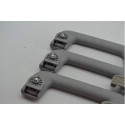 Kit 3 Puxador Alça Teto Pqp Chery Tiggo 7 2023 Original Cinza