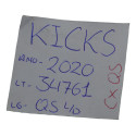 Quebra Sol Lado Direito Passageiro Kicks 2020 Original