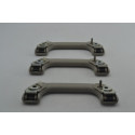 Kit 3 Puxador Alça Pqp Teto Subaru Impreza 2008 Original Cinza