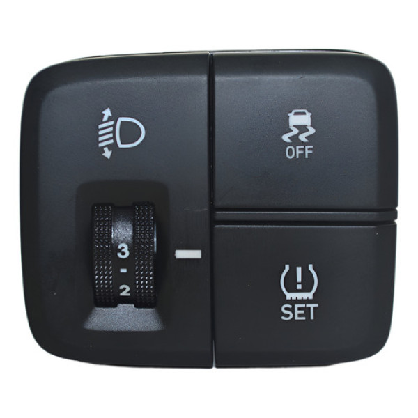 Botao Regulagem Luz Farol Off Set Creta 2023 Origina