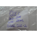Par Luz Interna Teto Quebra Sol Vw Golf 2014 Original