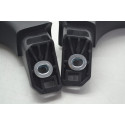 Par Puxador Alça Pqp Interno Volkswagen Amarok 2020 Original Preto