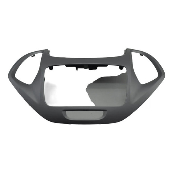 Moldura Radio Central Painel Ford Ka 2018-2021 Original Prateado