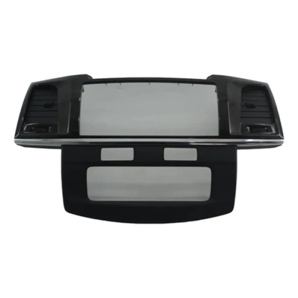 Moldura Central Painel Com Difusor Hilux 2015 Original Preto