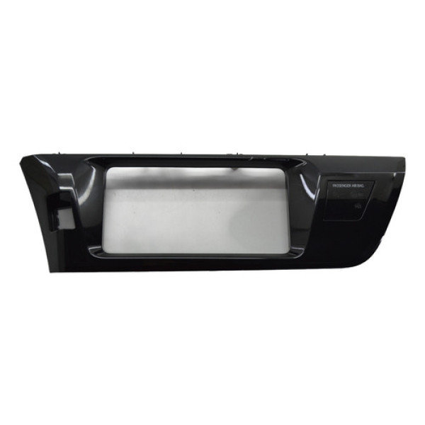 Moldura Central Painel Toyota Corolla Gli 2017 Original Black Piano