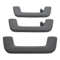 Kit Com 3 Puxador Alça Teto Pqp Chery Tiggo 8 2021 Original Cinza-escuro