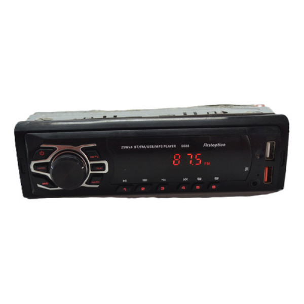 Radio Aparelho Som Firstoption Universal Bt Usb Auxiliar