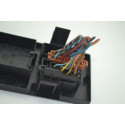 Moldura Tampa Falsa Radio Vw Novo Fox 1.6 2012 Original Preto