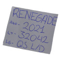 Quebra Sol Lado Direito C/iluminação Renegade 2021 Original