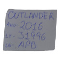 Apoio Encosto Braço Console Outlander 2016 Original Preto