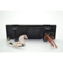 Moldura Tampa Falsa Radio Som Painel Vw Saveiro Original Preto