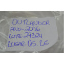 Quebra Sol Lado Esquerdo Motorista Outlander 2016 Original