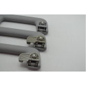 Kit 3 Puxador Alça Teto Pqp Chery Tiggo 7 2023 Original Cinza
