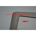 Moldura Central Painel Renault Logan 2007 A 2011 Original Cinza