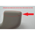 Kit 3 Puxador Alça Teto Pqp Nissan Sentra 2010 Original Cinza